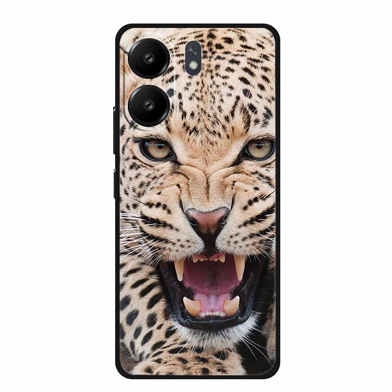 Pro Vivo iQOO Neo9 Pro Pouzdro Zvířata Měkký Silikon TPU Zadní Kryt Pouzdra na Telefon Pro Vivo iQOO Neo 9 5G V2338A Vlk Ochranné Pouzdro