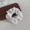Girly White Lace Large Intestine Elastic Hair Tie - Forest Style Fairy Rubber Band
