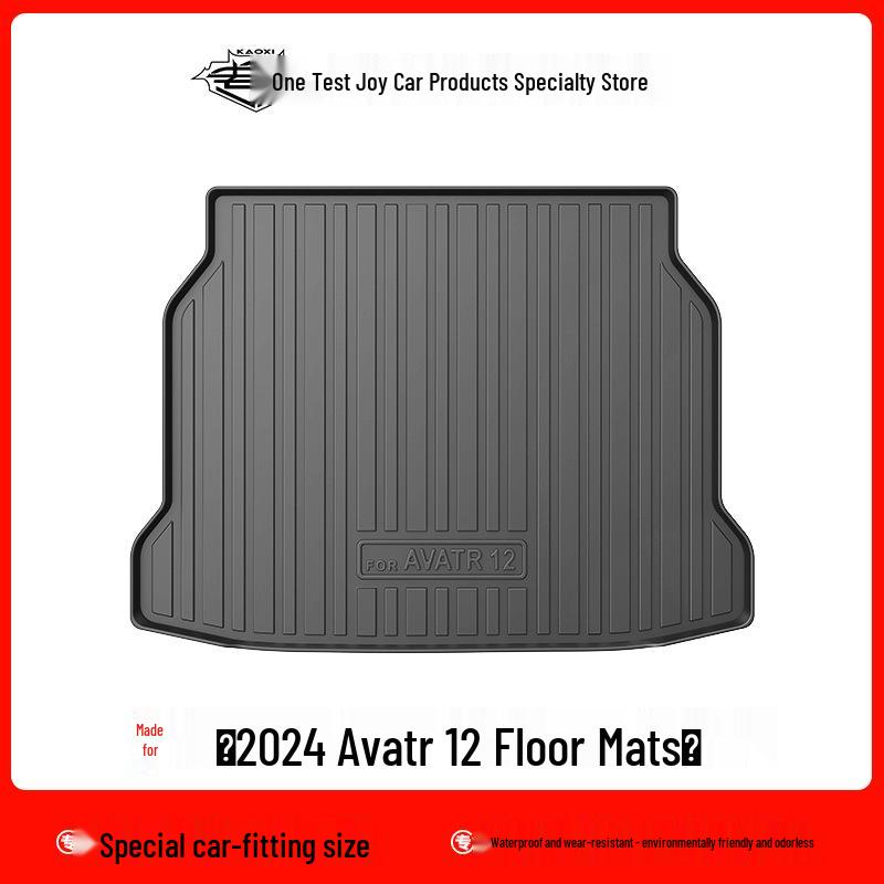 Eco-Friendly TPE Waterproof Trunk Mat for Avatr 11/12 - Durable & Odorless Car Floor Protection
