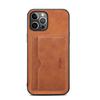 Denior for iPhone15 ProMax Card Holder 12 Mobile Phone Case 14Pro Retro Wallet Leather Case 13