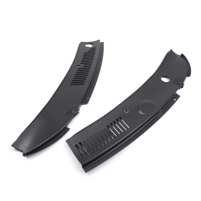 1 Pair Windshield Wiper Cowl Vent Grilles Panel Hood Fit for 1999-2004 Replacement Auto Accessory 3R3Z6302228AAA