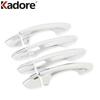 Door Handle Cover Trim For Ford Fusion Contour MONDEO 2013 2014 2015 Chrome Car Side Handles Catch Cap Overlay Accessories
