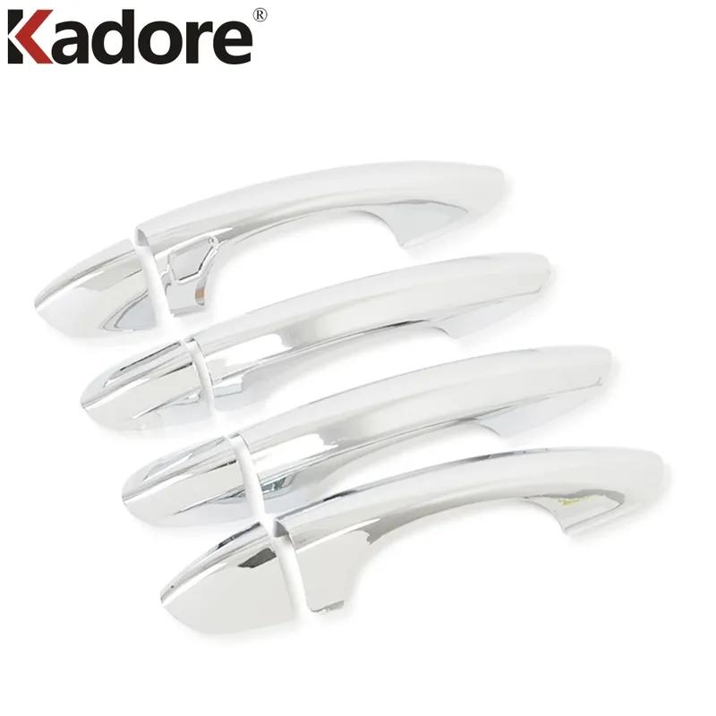 Door Handle Cover Trim For Ford Fusion Contour MONDEO 2013 2014 2015 Chrome Car Side Handles Catch Cap Overlay Accessories