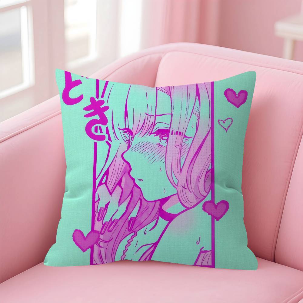 My Dress Up Darling Anime Maple Design Cushion Cover Happy Autumn Harvest decor Holiday Decorati Pillow Cover