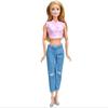 Trendy Handmade T-shirt Blouse And Jeans Clothes Outfits For 11 Inch Barbie Dolls