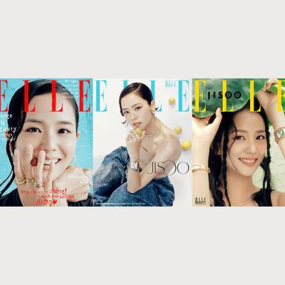 Elle Korea 2025 July Jisoo Cover Magazine K POP, K FASHION, KBEAUTY, KSTAR