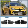 Накладка на боковое зеркало 'Летучая мышь' для Clio 4 IV 2012-2020 Renault Автоаксессуары RS GT Глянцевый Пиано Черный Тюнинг Авто Спорт Дизайн 'Летучая мышь'