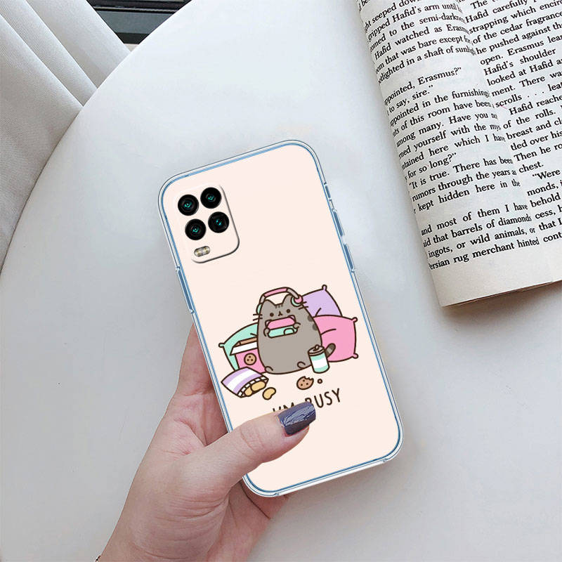 JO46 Pouzdro na telefon Pusheens Cat pro Motorola G34 G32 G31 G14 G84 G62 E32 G24 G72 G71 G73 G85 G200 G60S G60 G52 G51 G50 G42 G41 G32 G30