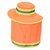 Reflective Safety Hat Sun Hat High Visibility Bucket Hat With Neck Flap Large Cooling Ranger Hat Reflective Bucket Cap