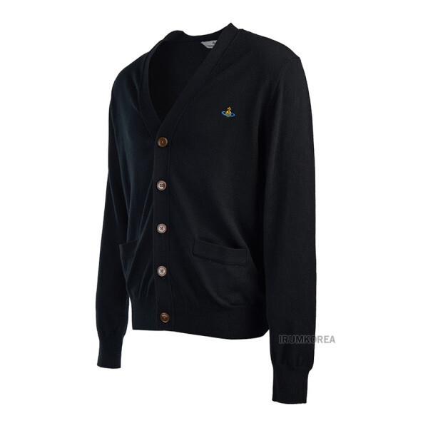 ViVienne WeStwood Men S Orb Logo V Neck Cardigan 2701000p Y0010 N401