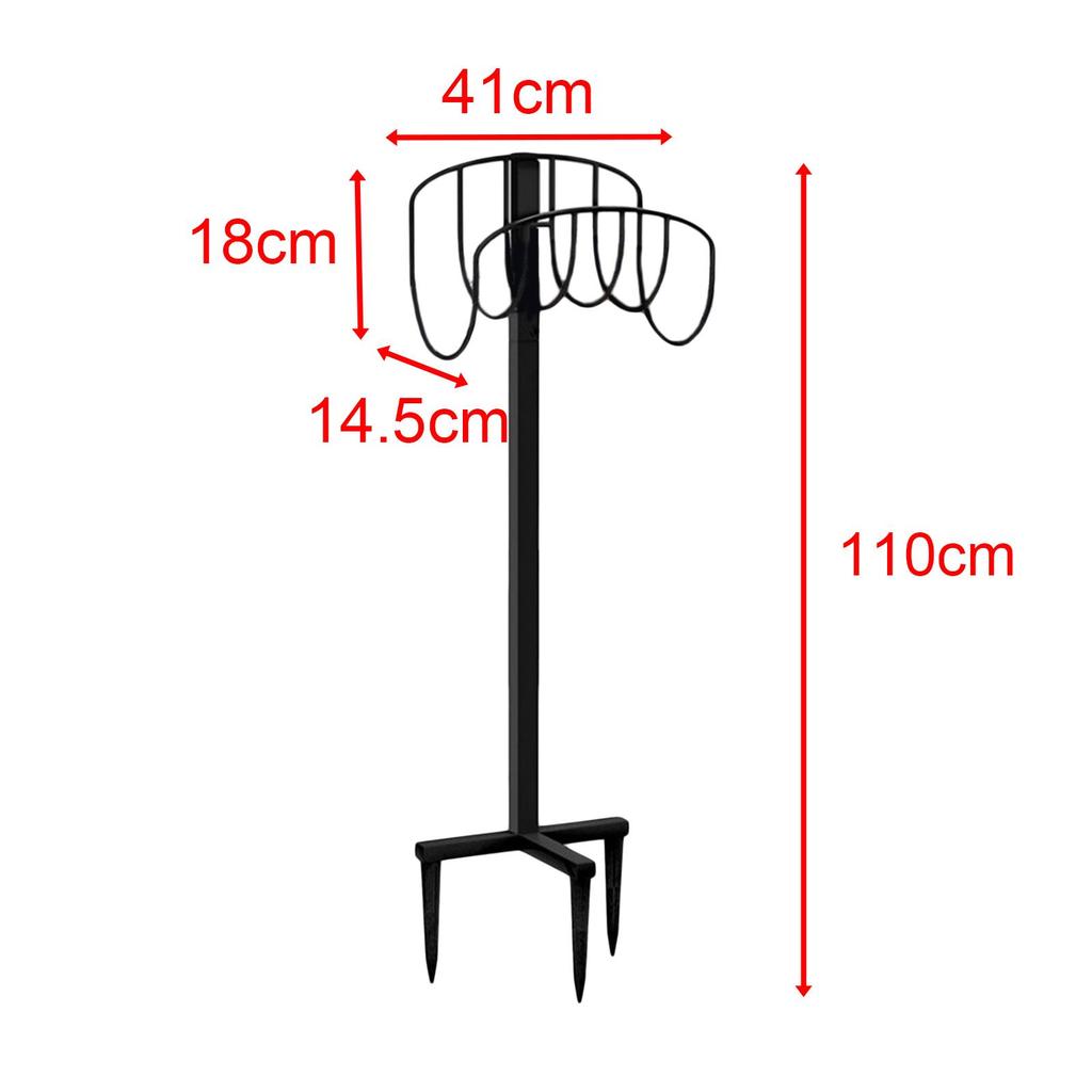Garden Pipe Stand Heavy Duty Garden Water Hose Storage Organizer Garden Hose Holder for Outside Garden Outdoor Lawn Yard