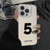 The new lucky number is suitable for iphone16 mobile phone case Apple 15promax/14 anti-drop 13pro12 Europe and America