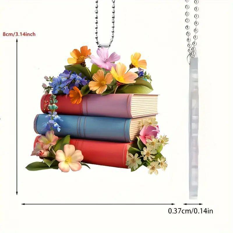 

Восхитительное акриловое подвесное украшение для автомобиля, красочный аксессуар для рюкзака для эстетики дома