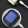 Modern Electroplated Leather Pattern Protective Case For Apple AirPods 4 3 Pro3 Pro2 Wireless Bluetooth Earphone Anti-Drop Cover