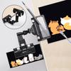 Double Head Rotatable Art Special Copy Holder Painting Clip Clamp For Artist Easels Drawing Boards Picture Sketch Photo Clips