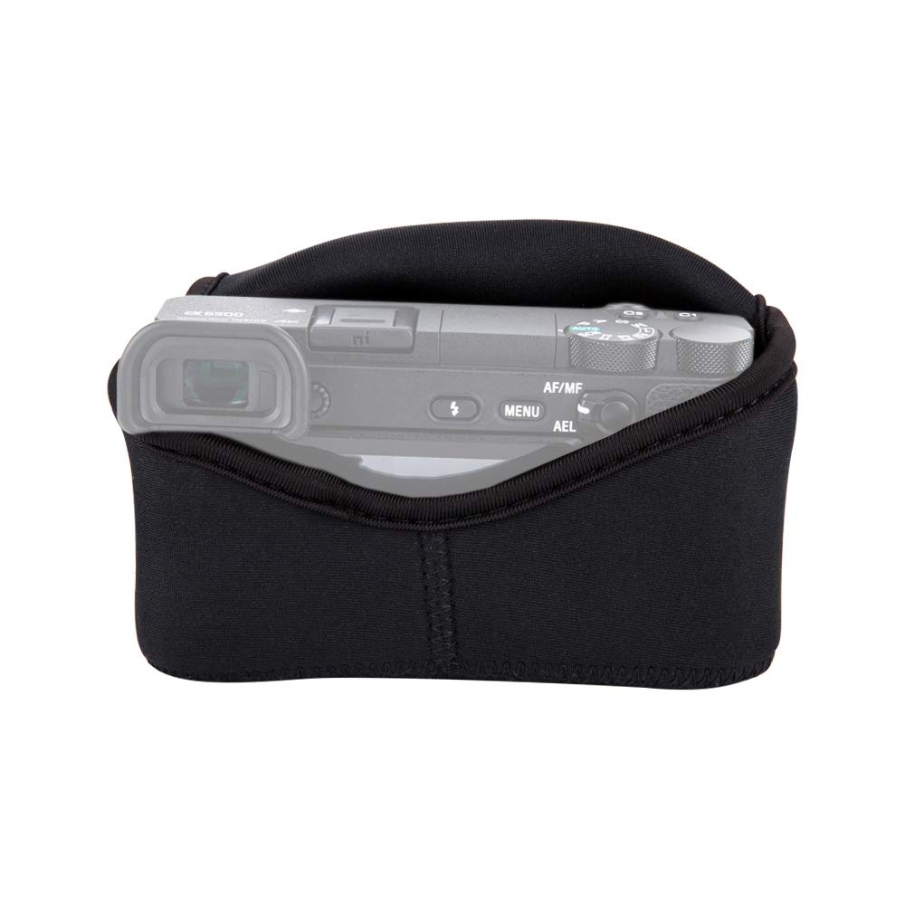 JJC Camera Case for Mirrorless Camera Compatible with Leica 7 Sony A6000 A6100 A6300 A6400 A6500 E Lens RX1R RX1 D-LUX ZV-E10 + 16-50mm DSC-RX1RII