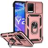 Suitable for the new Vivo Y21 sergeant ring anti-drop mobile phone case vivo Y20 window push two-in-one protective case