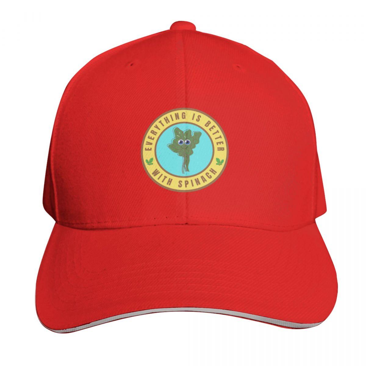 Everything is better with Spinach Baseball Cap Kids Hat Winter hat Hat Unisex Luxury cute For Women  Unisexs