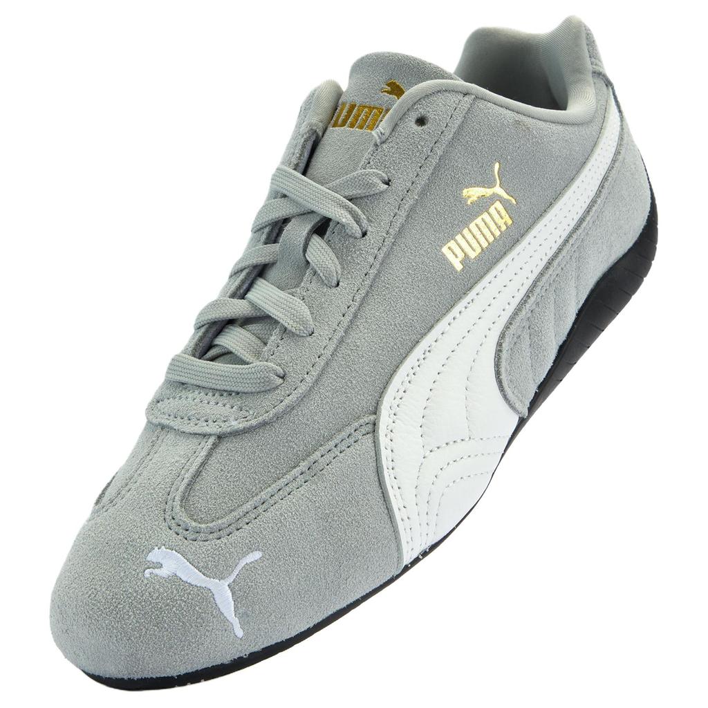 New PUMA Speedcat Collection Low Top Casual Shoes Unisex Gray White 406329-05
