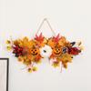 And Halloween Pumpkin Maple Leaf Wall Hanging Ornament For Holiday Decor Home
