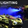 Alloy model car 1:24 Apollo EVO electroplated spray version model Diecast car Model with Sound &Light Boys Gift collectibles