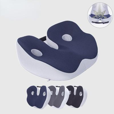 Memory Foam Bone Pain Relief Seat Cushion for Butt Lower Back Hamstrings Hips Ischial Tuberosity Reduce Fatigue for Chair