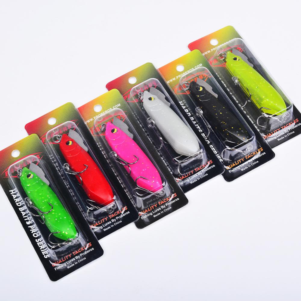 Tossing Slow Half Stick Soft Rubber Trembling Type Lure Weever Mandarin Fish Topmouth Culter Lure