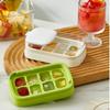 Easy Release Ice Cube Maker 8 Grid Ice Molds Storage Box Creative Ice Freezer  For Cocktail