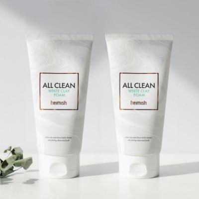 All Clean White Clay Foam — Pore-Purifying & Deep-Cleansing Clay Wash (150g × 2)