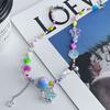 Dopamine Color Beaded Candy Star Necklace Female Sweet Cool Spice Girl Clavicle Chain New Niche Accessories