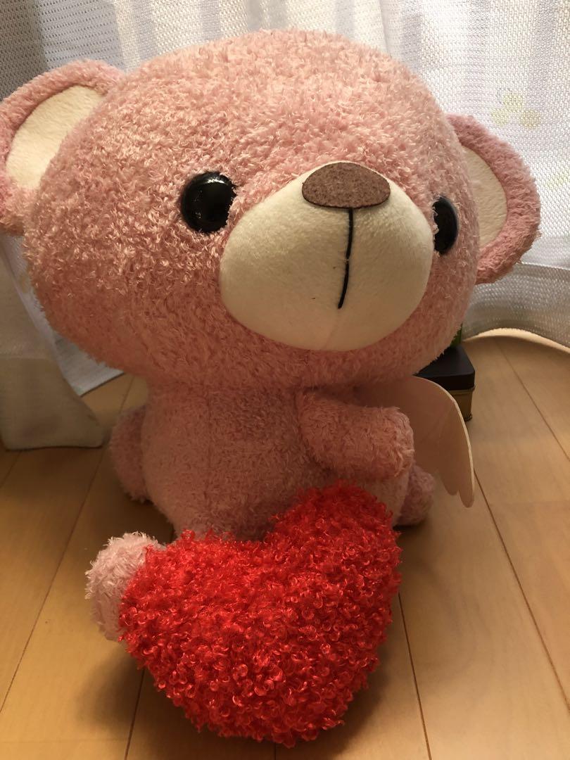 

[USED] Teddy bear pink teddy bear
