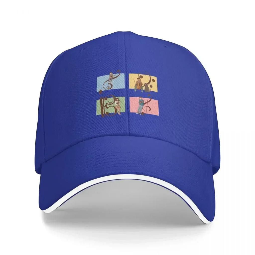 Full String Quartet Baseball Cap Derby Hat Ball Cap Womens Beach Outlet 2025 Unisexs