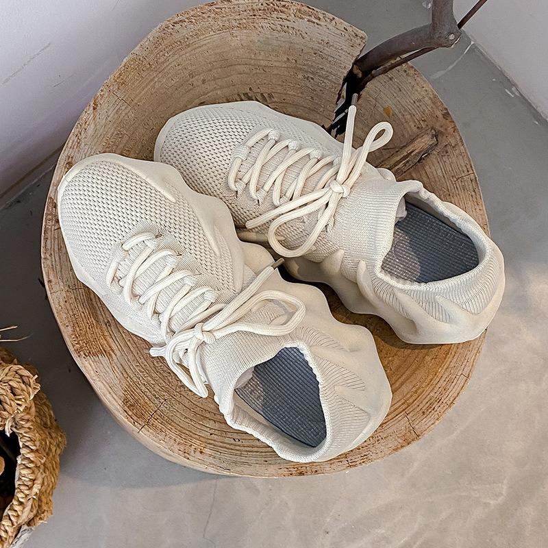 Couple Octopus Socks Shoes Summer New Women's Breathable Mesh Flying Weaving Xiaolongbao Volcano Men's Casual Shoes