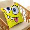 Cartoon Sponge And Bobs S-SquarePants Pillow Cushion Cover Pillowcase Living Room Sofa Home Decor Customized