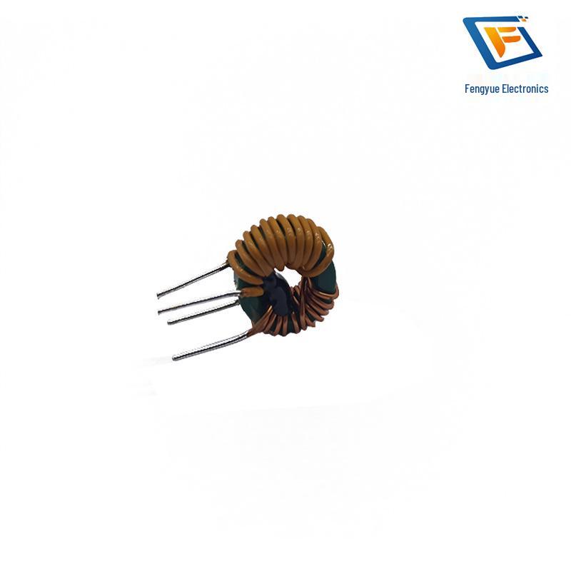 Ferrite Core Inductor Coil: 800UH 11-Turn Bifurcated Common Mode Choke, T10x6x4, 0.55 Enameled Insulated Wire