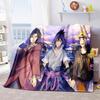 Japanese Anime Cartoon NARUTO Famous Uzumaki Naruto Blanket Soft Home Furnishing Nap Decoration Four Seasons Warm Sherpa Blanket B9