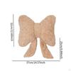 Bow Pillow Back Cushion Decorative Decoration Soft Sofa Throw for Bed Party Couch