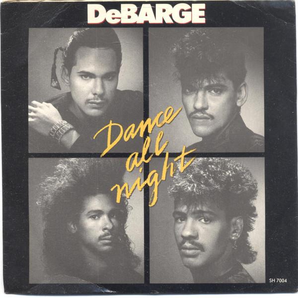

7inch Record DEBARGE - Dance All Night SH7004 Striped Horse 1987 US Soul/Funk Used