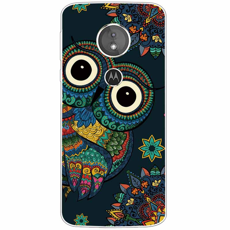 For Moto G6 Play G6Plus G 6 Case TPU Soft Paint Animal Silicone Clear Covers for Motorola Moto G6 Plus G 6 Capa G6Play Funda