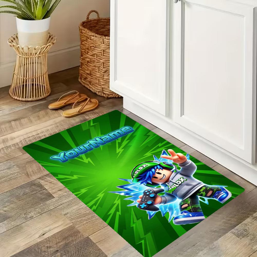 Roblox Customize Your Name Kitchen Rug Runner Rug Laundry Mat Hallway Entryway The Best Gift Choice