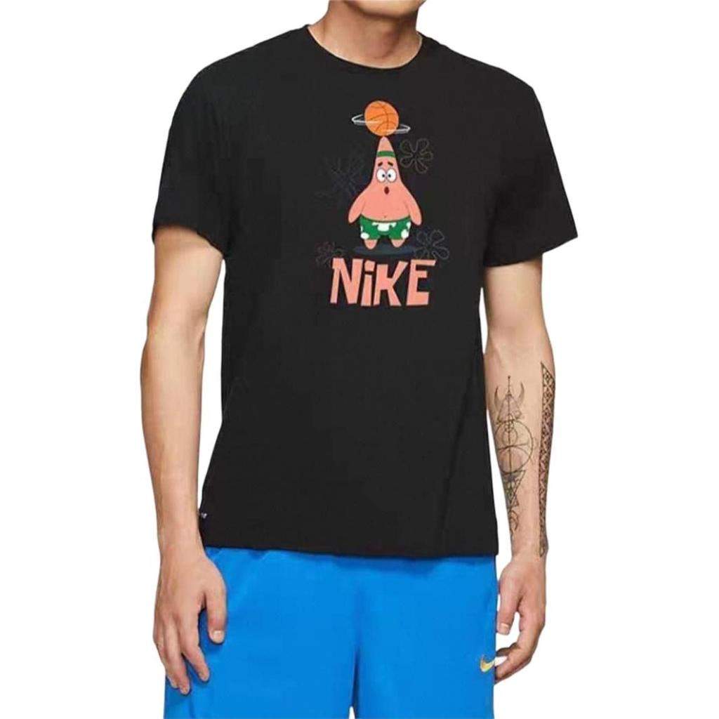 Nike Kyrie X Spongebob Dri Fit Patrick Star Tee Asia Sizing CJ9267-010