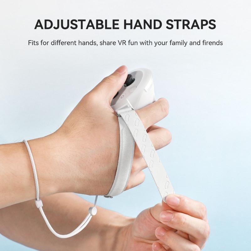 1 Pair Controller Cover Grip Protective Case with Finger Strap for 4 Ultra Gaming Handle Enjoy Secure Grip