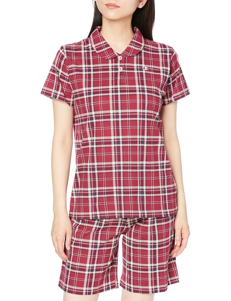 Champion Cotton Jersey Wine Women's 100% Short-Sleeve Loungewear,