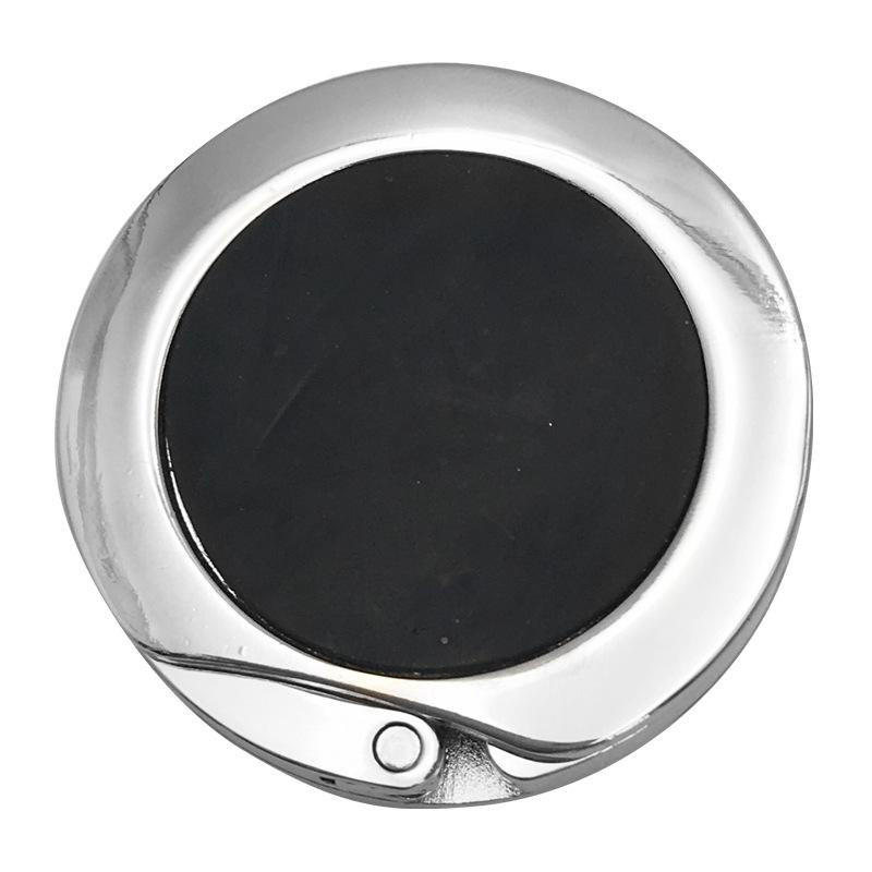 Foldable Round Rhinestone Handbag Hook - Portable Hanger & Holiday Gift