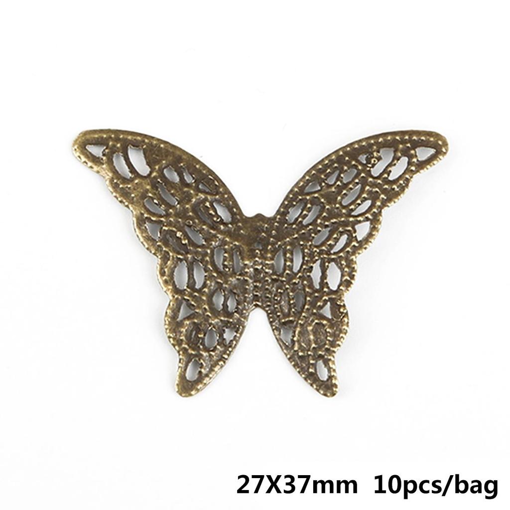 10ks Paví Měsíční Přívěsek Květina DIY Doplňky Součástky Pro Výrobu Šperků