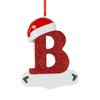 Christmas Tree Decoration Pendant Personalized Christmas 26 Letter Ornaments