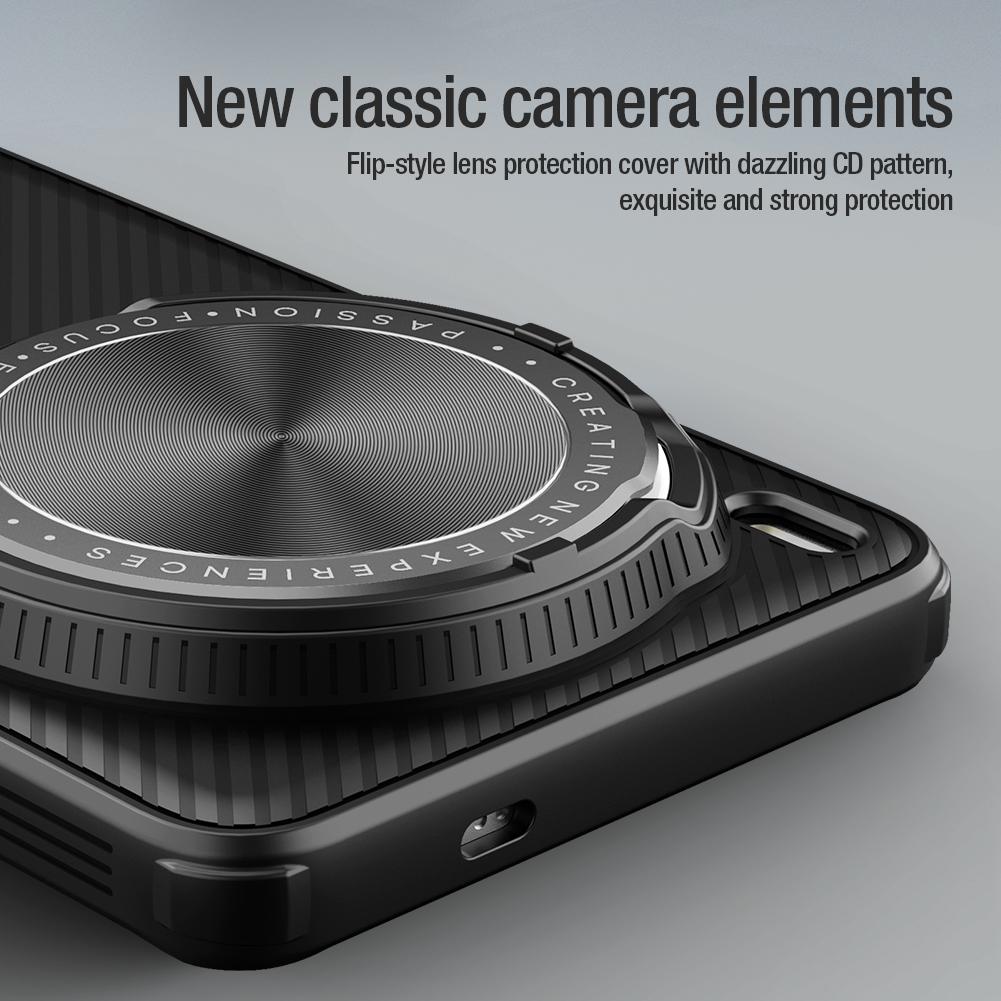 NILLKIN Pro pouzdro na telefon Vivo X200 Ultra CamShield Prop Ochrana fotoaparátu Zadní kryt