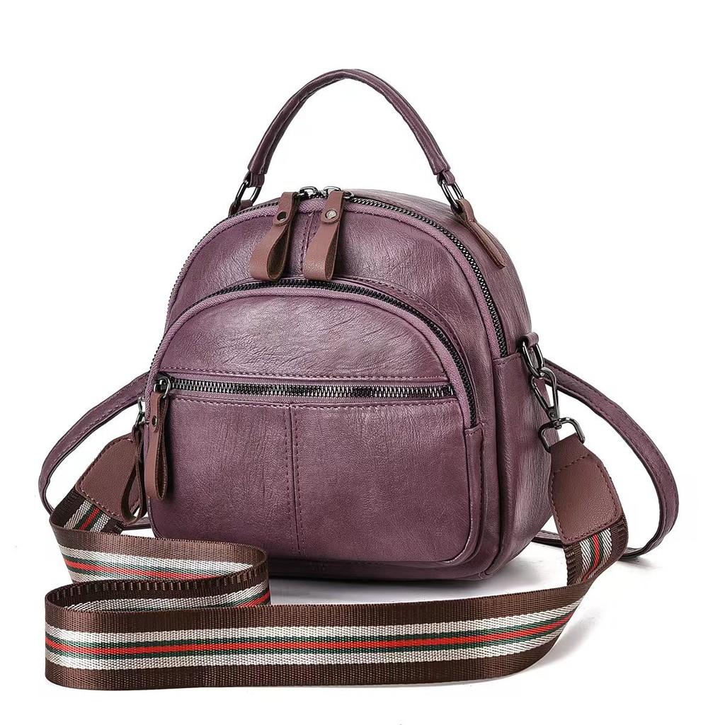 Stylish Versatile Pu Leather Shoulder Bag With Multiple Compartments For Daily Use