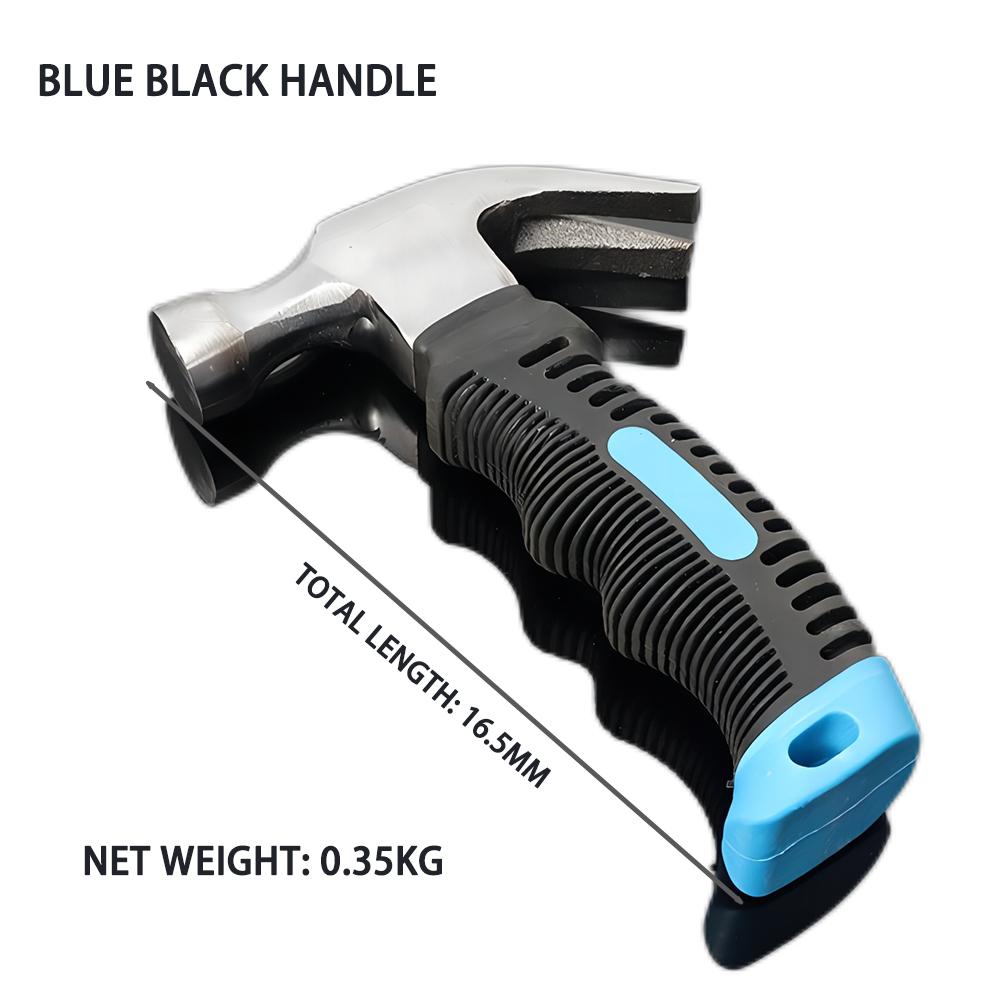 Mini Claw Hammer 0.35kg Small Hammer Short Hammer Multifunctional Installation Nail Car.