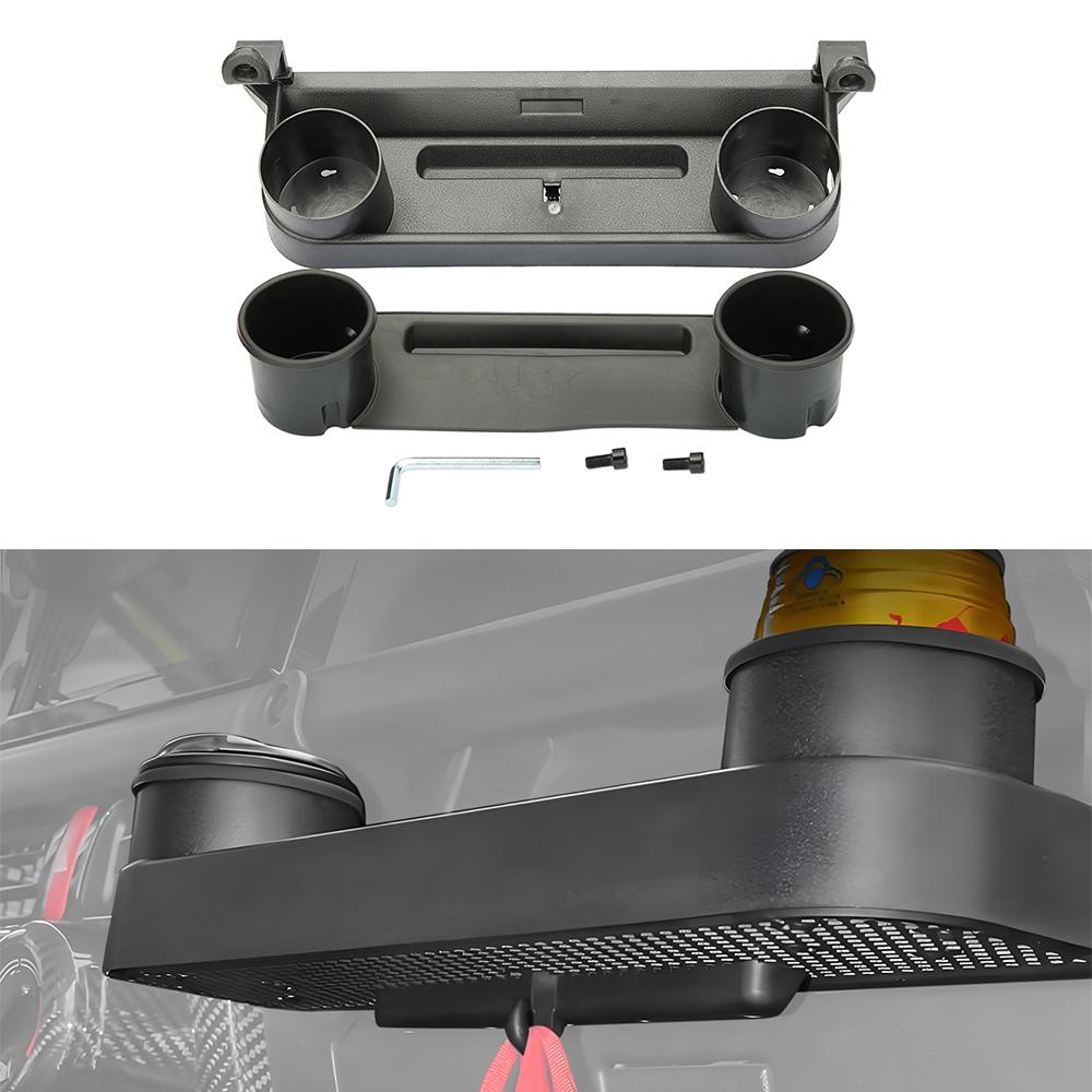 

Front Passenger Grab Handle Expansion Storage Tray Cup Holder for Suzuki Jimny 2019-2026 Storage Organizer Interior Accessories